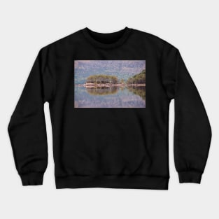 Loch Maree islands Crewneck Sweatshirt